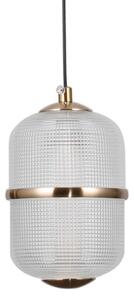 ITALUX PND-34375-5-HBR - LED luster na lanku ALANI 5xLED/5,6W/230V 3000K zlatá