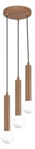 ITALUX PND-33574-3-WD - Luster na lanku FILANO 3xG9/5W/230V hnedá