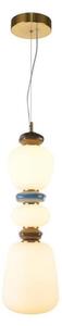 ITALUX PND-94981V-3A-GD - LED luster na lanku EVANS LED/19W/230V 3000K zlatá