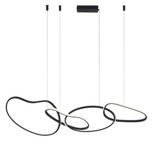 ITALUX PND-22412-S4-BK - LED luster na lanku FONTE LED/60W/230V čierna