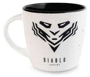 Hrnček Diablo Chairs bielo-čierna