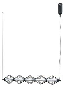 ITALUX PND-34403-5-BK - LED luster na lankách SEVILLA LED/25W/230V 3000K čierna