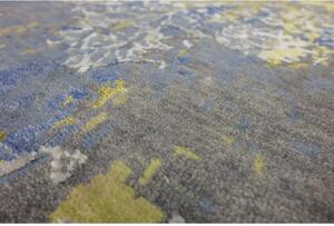 Luxusný 3D koberec Phenom Spektrum 822 Grau Blau 0,75 x 1,42 m