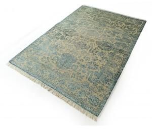 Luxusný vintage koberec Empire hsn modrý 1,04 x 1,48 m