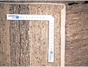 Vlnený koberec Natura N-515 pieskovo-biely 1,20 x 1,80 m