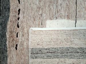 Vlnený koberec Natura N-515 pieskovo-biely 1,20 x 1,80 m