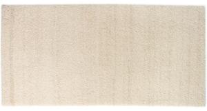 Vlnený koberec Rabat Berber biely 0,70 x 1,40 m