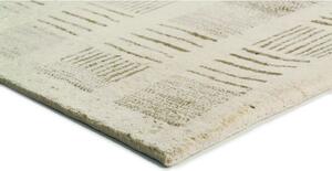 Vlnený koberec Ocean B-454 béžovo-pieskový 1,40 x 2,00 m
