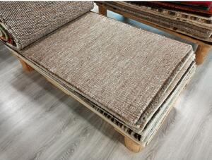 Vlnený tkaný koberec Maya Uni Camel 0,70 x 1,40 m