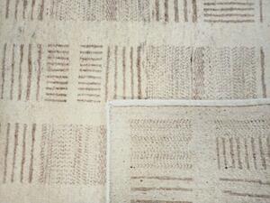 Vlnený koberec Ocean B-454 béžovo-pieskový 1,40 x 2,00 m