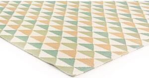Vlnený tkaný koberec Nina 6000 Biela 1,70 x 2,40 m