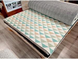 Vlnený tkaný koberec Nina 6000 Biela 1,70 x 2,40 m