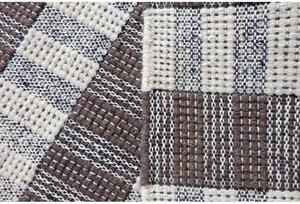 Vlnený zátažový obojstranný koberec Dhurrie Wool 1,70 x 2,40 m
