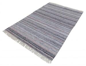 Zátažový obojstranný koberec Summertime svetlo šedý 1,30 x 1,90 m