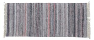 Zátažový obojstranný koberec Summertime svetlo šedý 0,80 x 1,75 m
