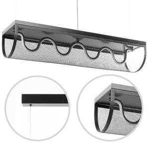 Toolight Toolight, LED stropné svietidlo 27W APP1409-CP, čierna, OSW-063952