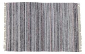 Zátažový obojstranný koberec Summertime svetlo šedý 1,30 x 1,90 m
