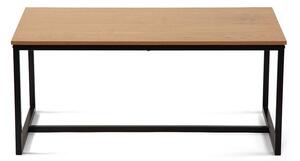 Konferenčný stolík v dekore duba v prírodnej farbe 47x90 cm Norden – Essentials