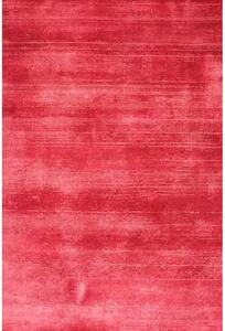 Moderný jednofarebný červený kusový koberec Handloom 2,40 x 2,90 m