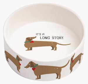 Miska pre psa z nového kostného porcelánu Long Story