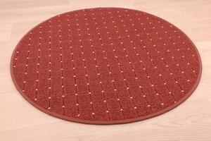 Condor Carpets Kusový koberec Udinese terra kruh - 57x57 (priemer) kruh cm