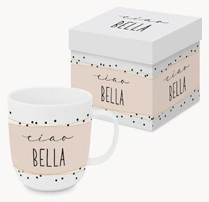 Hrnčeky z nového kostného porcelánu Ciao Bella, 2 ks
