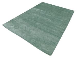Moderný geometrický koberec Handloom svetlo zelený 1,70 x 2,40m 1,70 x 2,40 m