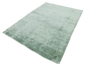 Moderný geometrický koberec Handloom zelený 2,00 x 3,00m 2,00 x 3,00 m