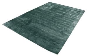Moderný geometrický koberec Handloom tmavo zelený 1,70 x 2,40m 1,70 x 2,40 m