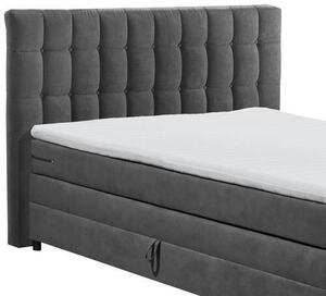 BOXSPRINGOVÁ POSTEĽ, 180/200 cm, antracitová MID.YOU - Online Only spálne, Online Only