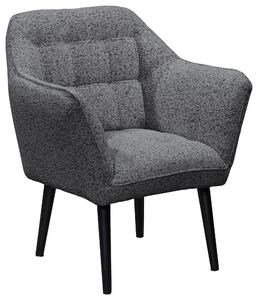 KRESLO, textil, antracitová MID.YOU - Online Only obývacie izby, Online Only