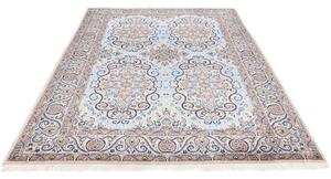Hnedo modrý perzský koberec Iran Nain 9La 1,80 x 2,90 m