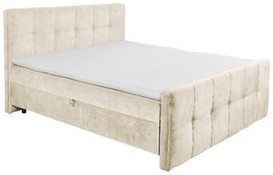 AMERICKÁ POSTEĽ, 160/200 cm, krémová MID.YOU - Online Only spálne, Online Only