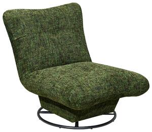 KRESLO, textil, tmavozelená MID.YOU - Online Only obývacie izby, Online Only
