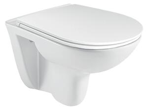 Mereo Mereo, WC závesné, RIMLESS, 530x355x360, keramické, vr. sedátka CSS124, MER-VSD81S2