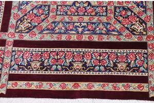 Perzský luxusný hodvábny koberec Iran Ghom 1,00 x 1,50 m