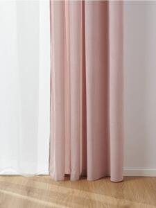 Sinsay - Velúrová záclona - popolavá ružová