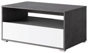 KONFERENČNÝ STOLÍK, antracitová, biela, kompozitné drevo, 90/45/55 cm P & B - Stolíky do obývačky, Online Only