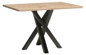 Stôl Sigeren SG13, Farby:: čierna + dub artisan Mirjan24 5903211103520