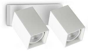 Nástenné svietidlo 2x GU10 biela IP20 Ideal Lux DYNAMITE 371221