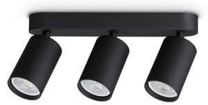 Stropné svietidlo 3x GU10 čierna IP20 Ideal Lux DYNAMITE 371252