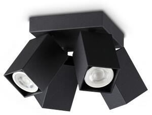 Stropné svietidlo 4x GU10 čierna IP20 Ideal Lux DYNAMITE 371313