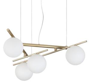 Závesné svietidlo 4x G9 zlatá IP20 Ideal Lux ATLAS 365107