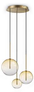 Závesné svietidlo 3x G4 jantárová IP20 Ideal Lux EQUINOXE 364827