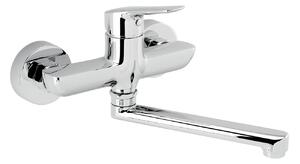 Novaservis Metalia 54, drezová umývadlová batéria 150 mm, chrómová, 54076,0