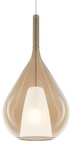 Závesné svietidlo 3x E27 jantárová IP20 Ideal Lux KALIQUE 359748