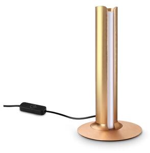 Stolná lampa LED 3000K medená IP20 Ideal Lux DORICA 362557