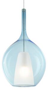 Závesné svietidlo 2x E27 modrá IP20 Ideal Lux KALIQUE 359694