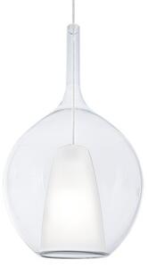 Závesné svietidlo 2x E27 priehľadná IP20 Ideal Lux KALIQUE 359670