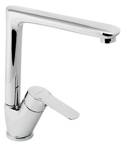 Novaservis Metalia 54, vysoká drezová batéria h-262, chrómová, 54014-0